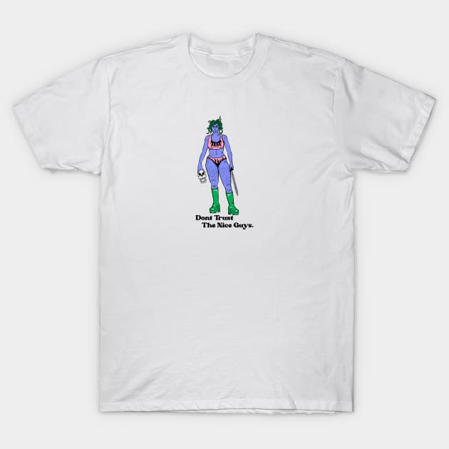 Medusa T-Shirt by OatMilkLady